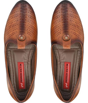 Fashion Victim - Tan Men's Mojaris