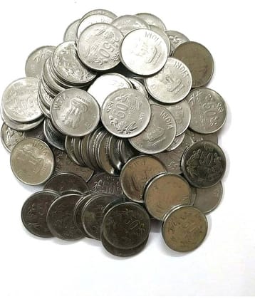 godhood - 50 Paisa Coin Pack of 50 Numismatic Coins