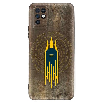 Om Namah Shivay NOTE 10 Premium Embossed Mobile cover