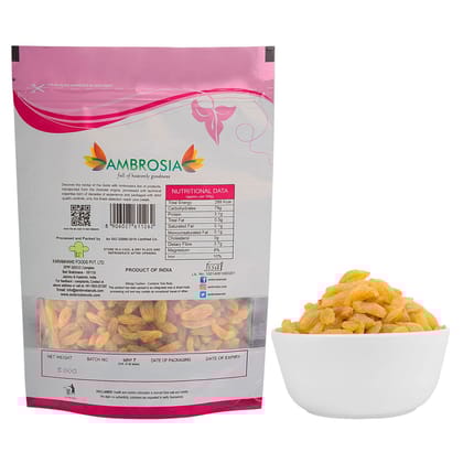 Ambrosia Raisins_Pink_Pouch 500g