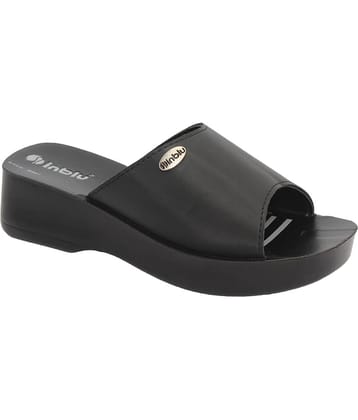 Inblu - Black Women's Slip On Heels