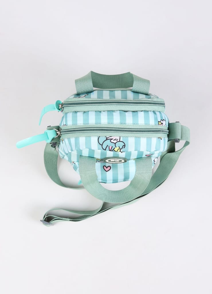 PB Pearlbags Soft Crossbody Shoulder Or Hand Bag or Sling bag Water Resistant Anti Fall Stationery Storage Bag Handbag Clutch Bag Sweet Birthday Gift For 5-10 Years Children Students Girls