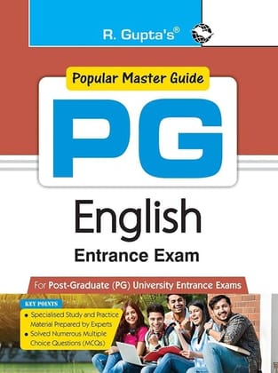 PG: ENGLISH Entrance Exam Guide (R-2477) PG: ENGLISH Entrance Exam Guide (R-2477)
