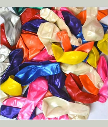 Metallic Balloons  (Multi-Color Pack of 30)