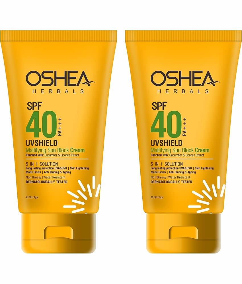 OSHEA Herbals Sunscreen Cream For All Skin Type ( Pack of 2 )