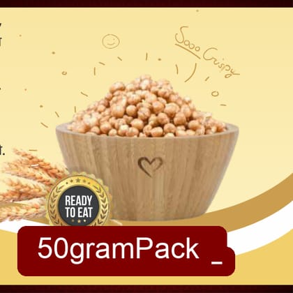 SunRagi Tasty Crusty Wheat (50g) | Flavored Baking Flour | Crunchy Snack Maker