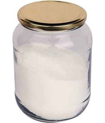 AFAST Coockes Jar Glass Transparent Cookie Container ( Set Of 1 )