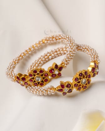 Gold Polish Silver Bangle CHB1156 (Single)