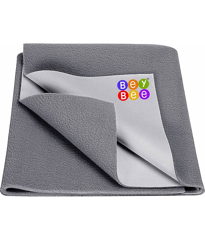 Bey Bee Grey Laminated Waterproof Sheet ( 200 cm × 140 cm - 1 pcs )