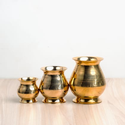 Brass Kalash-Medium