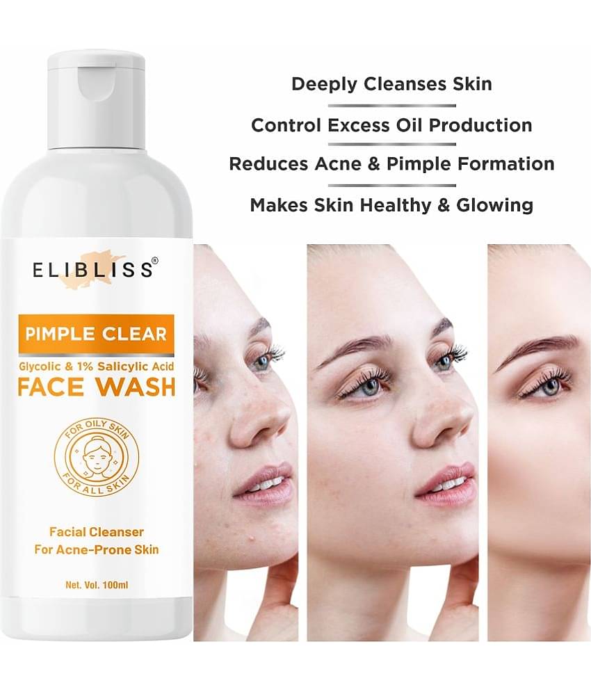 Elibliss - Blackheads and Whiteheads Removal Face Wash For All Skin Type ( Pack of 1 )