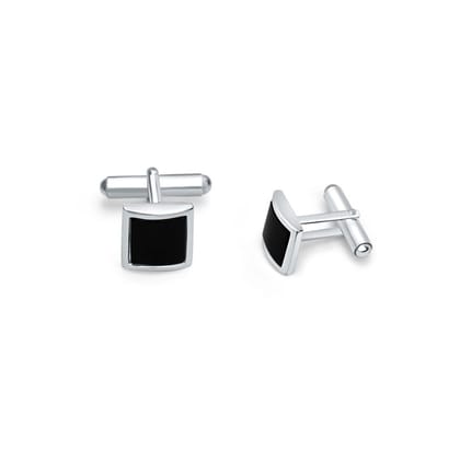 Dark Knight 925 Sterling Silver Cufflinks for Men