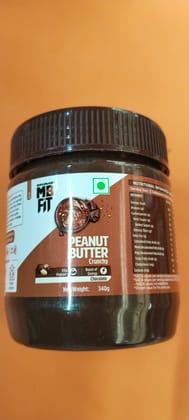 MB fit peanut butter crunchy 340 g