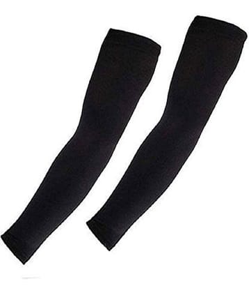 EmmEmm 2 Pcs Cricket Elbow Arm Sleeve for Support & Protection from UV Rays n Cricket/Badminton/Golf/Trekking & Cycling