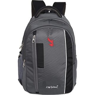 Life Today Large 33 L Laptop Backpack Laptop Backpack for Men and Women | Boys and Girls (Grey)