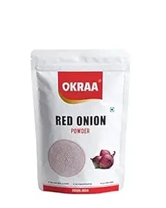 OKRAA  Red Onion Powder (Dehydrated / Natural & Pure) - 500g