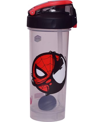 Gluman - Disney Spiderman Activo Black Sipper Water Bottle 850 mL ( Set of 1 )