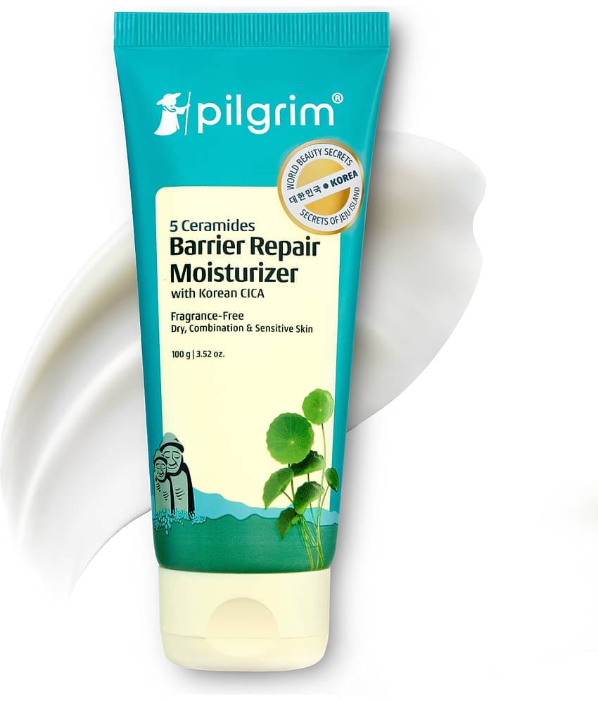 Pilgrim 5 Ceramides Barrier Repair Moisturizer Face Cream,For All Skin Type,100Gm (pack Of 1)