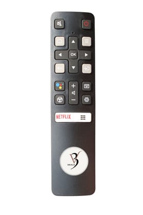 V3Deals Compatible TCL LED RC802V Universal Remote Control for Iffalcon Smart 4K HD LED TVs - (Version 1, Without Voice) Exactly Same Product Will Work Only (TCL Small)