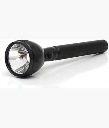 JY Super 8990 - 2W Rechargeable Flashlight Long Range Torch with Aluminium body( Pack of 1 )