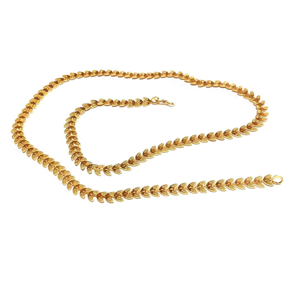 Trend Gold Plated Chain for Men and Women, Size - 26 cm - Jewellery Sets | Buy online on ZillyBuy
