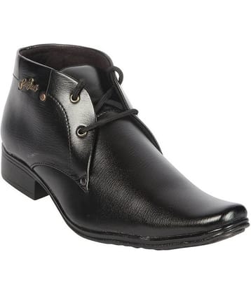 Aadi Party Non-Leather Black Formal Shoes