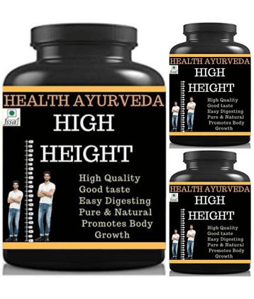 Hindustan Herbal high height vanilla flavor 0.3 kg Powder Pack of 3