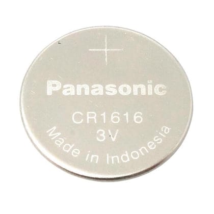 Panasonic CR-1616 3V Lithium Coin Battery, 1 Battery