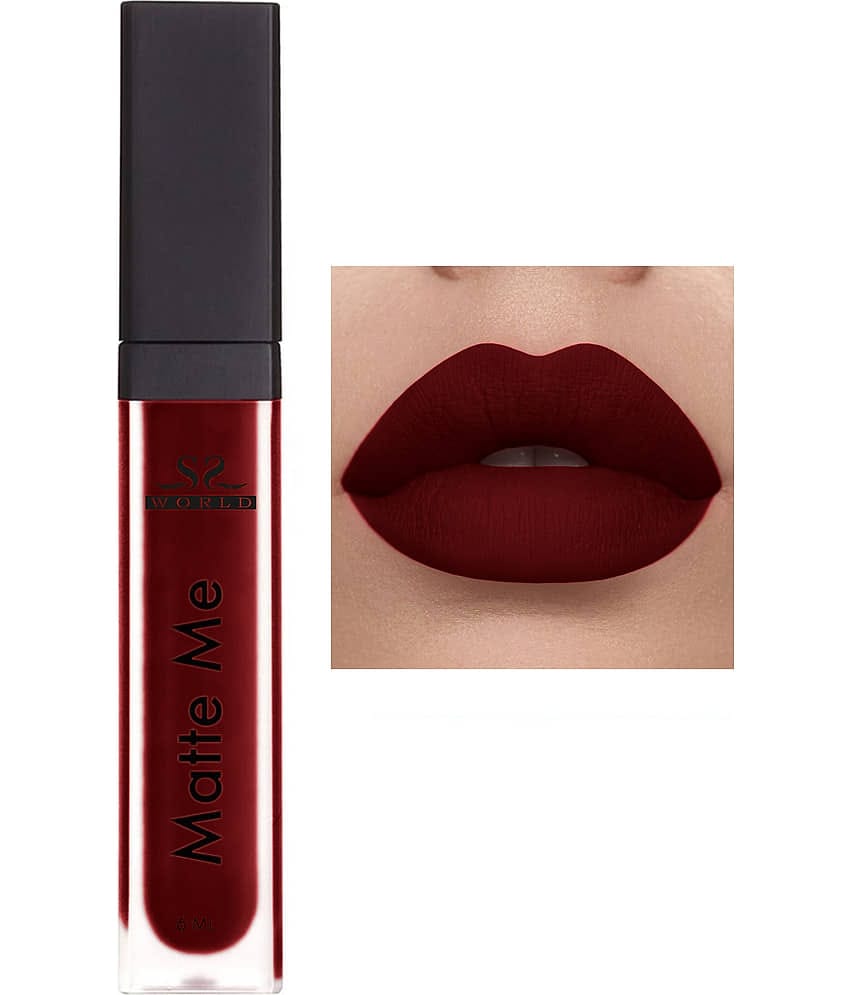 ssworld Cherry Matte Lipstick 6