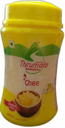Thirumala Cow Ghee Jar, 200 ml