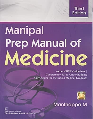 Manipal Prep Manual Of Medicine 3rd Edition