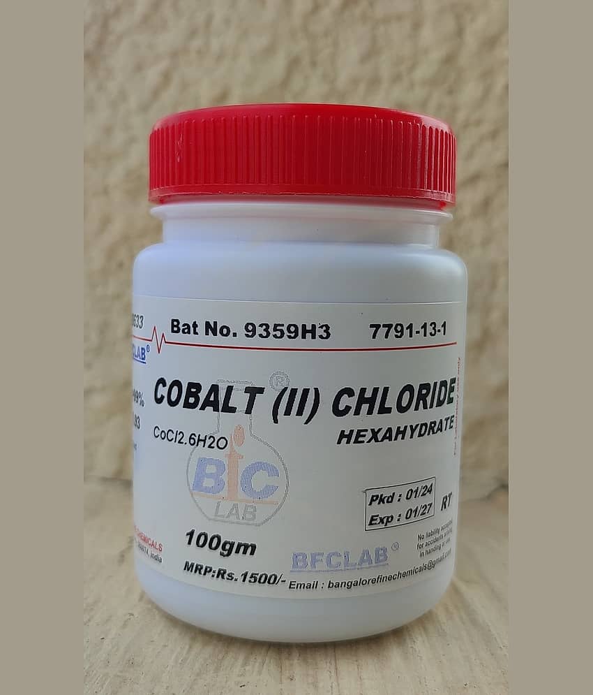 COBALT (II) CHLORIDE LR - 100gm