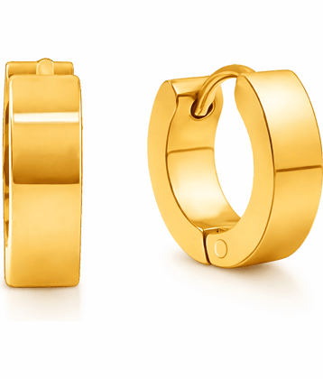 THRIFTKART - Earrings for Men and Boys | Fashion Hoop Earring for Men | Stainless Steel Huggie Hoop Earrings | Accessories Jewellery for Men | Birthday Gift for Men and Boys Anniversary Gift for Husband