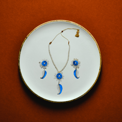 Mango Pattern Necklace Set Mango Pattern Necklace Set