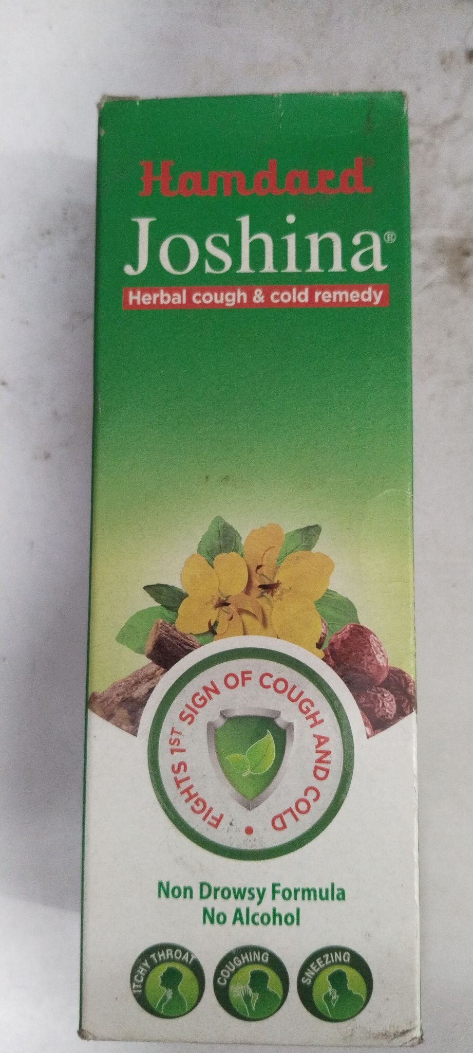 Hamdard Joshina Herbal cough & cold remedy  syrup 