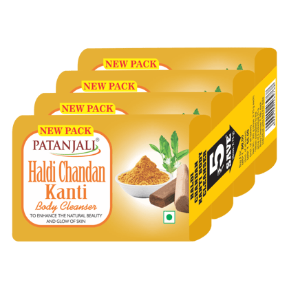 HALDI CHANDAN KANTI BODY CLN-(4X1) 75 GM