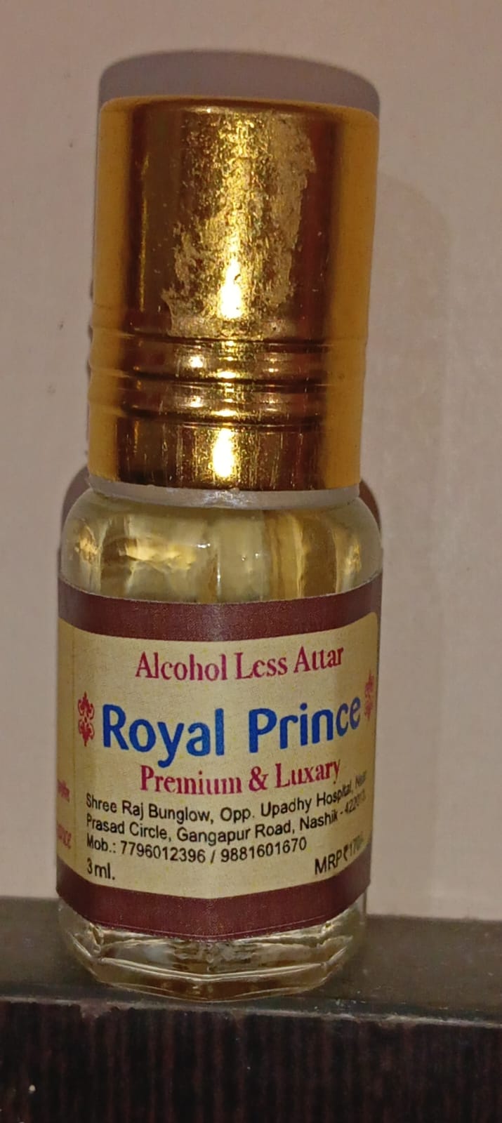 Royal prince  attar Roll On 3 ML