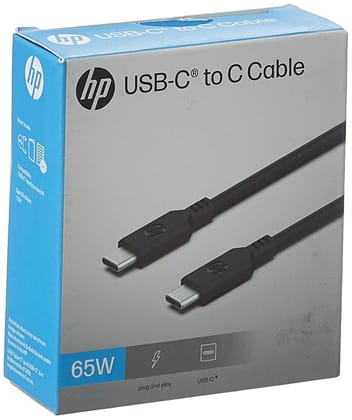 HP USB-C to USB-C 65W Connector HP USB-C to USB-C 65W Connector