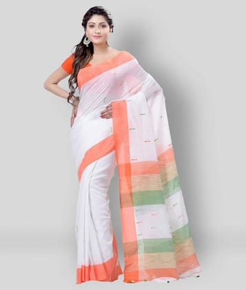 Desh Bidesh - Multicolor Cotton Saree With Blouse Piece (Pack of 1)