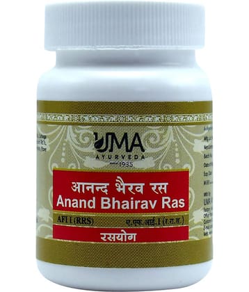 UMA AYURVEDA Anandbhairav Ras Tablet 80 no.s Pack Of 1