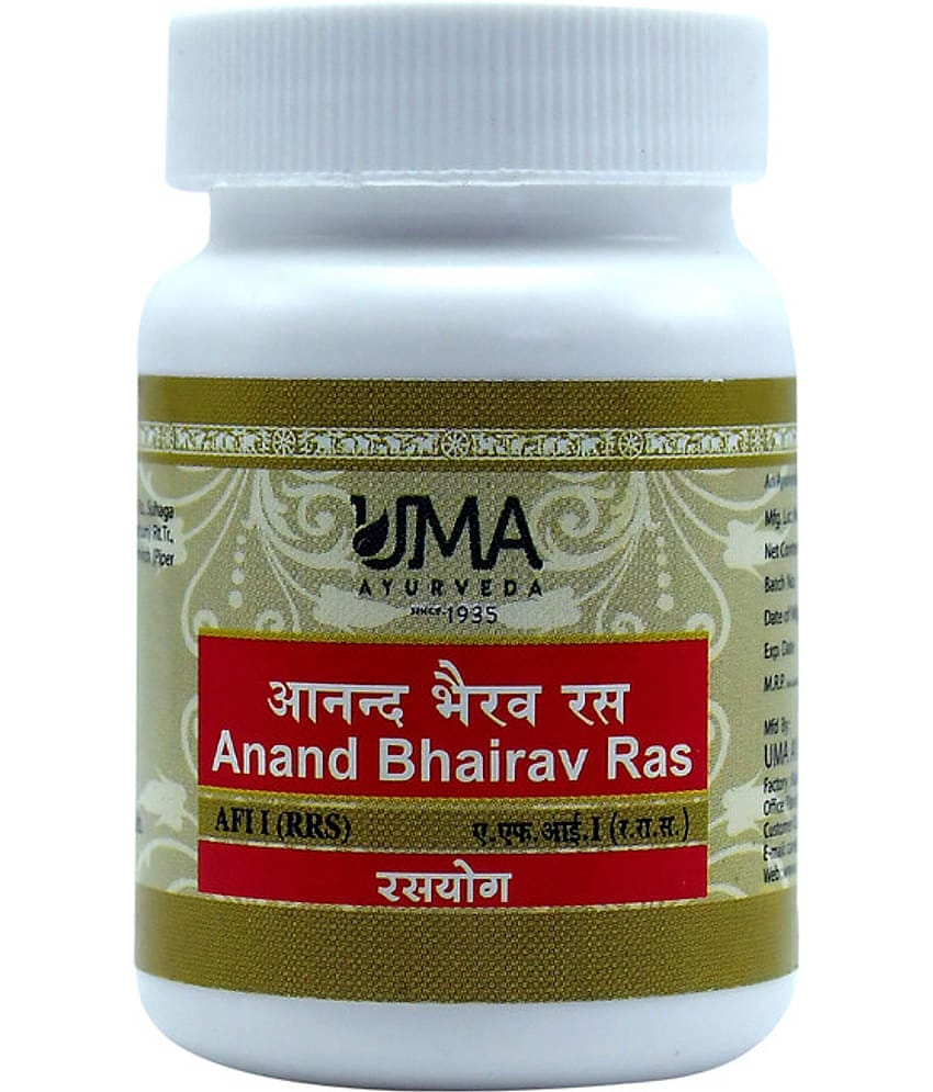 UMA AYURVEDA Anandbhairav Ras Tablet 80 no.s Pack Of 1