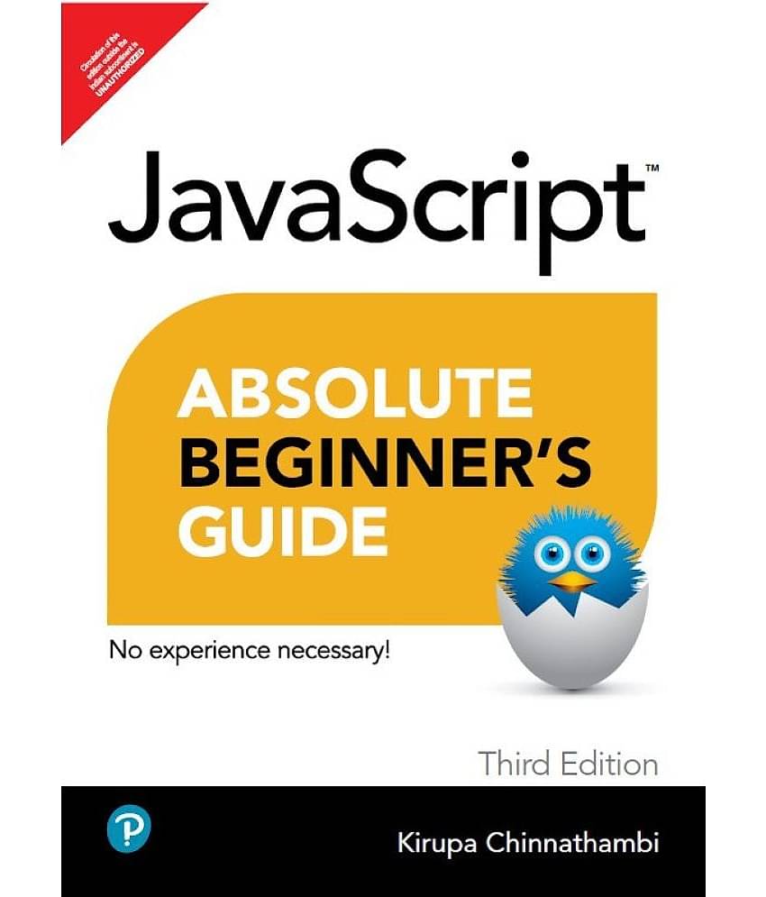 JavaScript Absolute Beginner's Guide (No Experience Necessary) 3rd Edition - Pearson