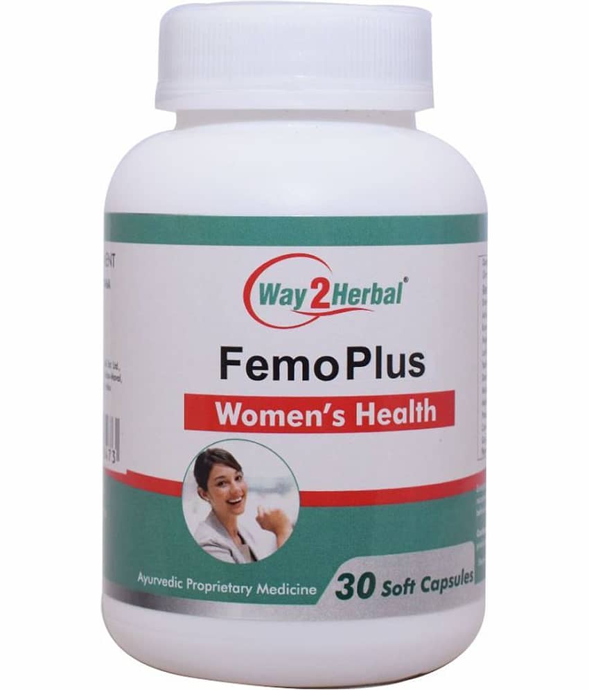 Way2Herbal Femo Plus Capsule 30 No.S Pack of 1