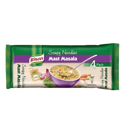 Knorr Noodles Soupy Mast Masala 4 x 75g