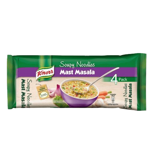 Knorr Noodles Soupy Mast Masala 4 x 75g