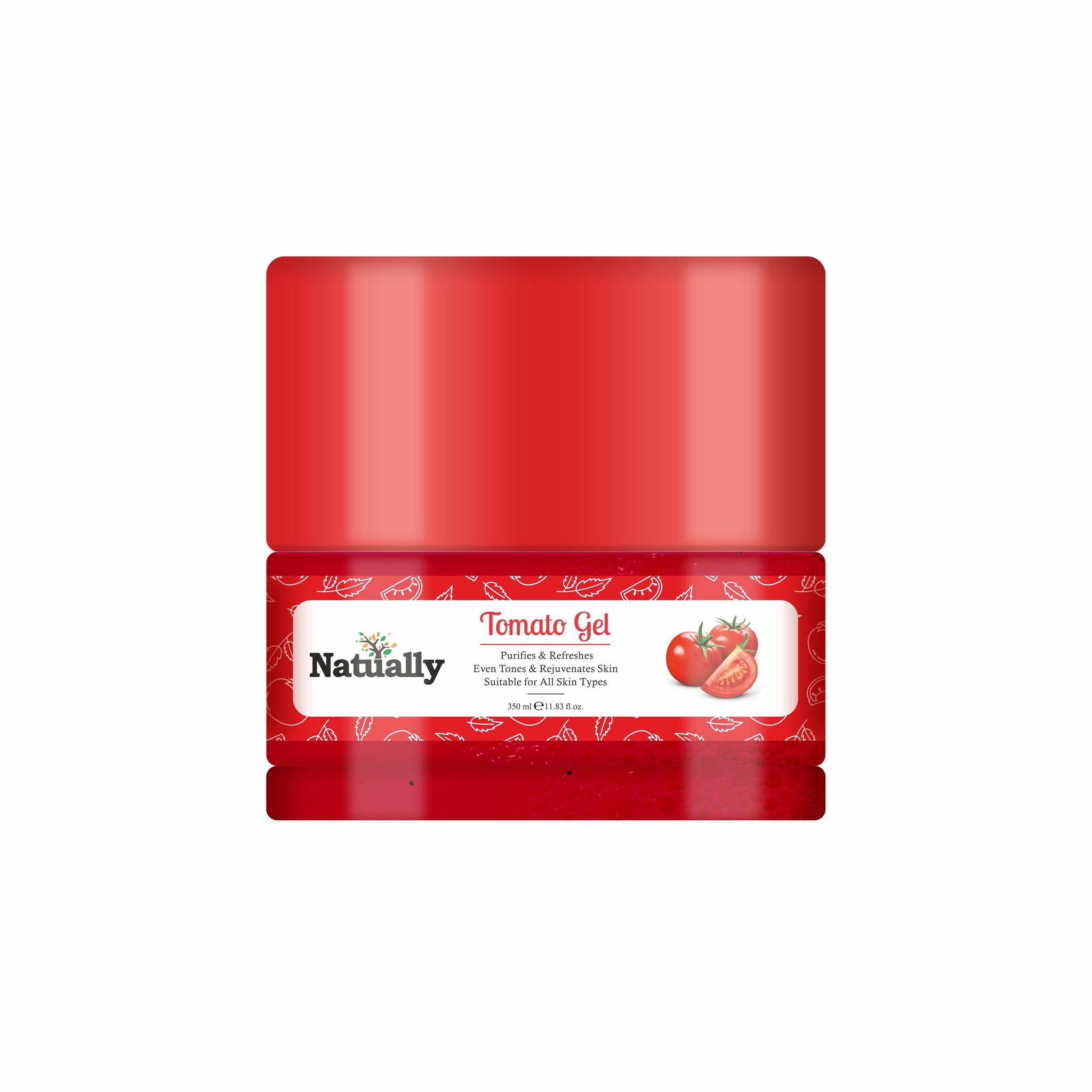 Natually Tomato Gel |Even Tones & Rejuvenates Skin | 350gms