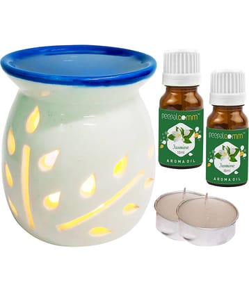 Peepalcomm Ceramic Aroma Oils & Diffusers Set - Pack of 5