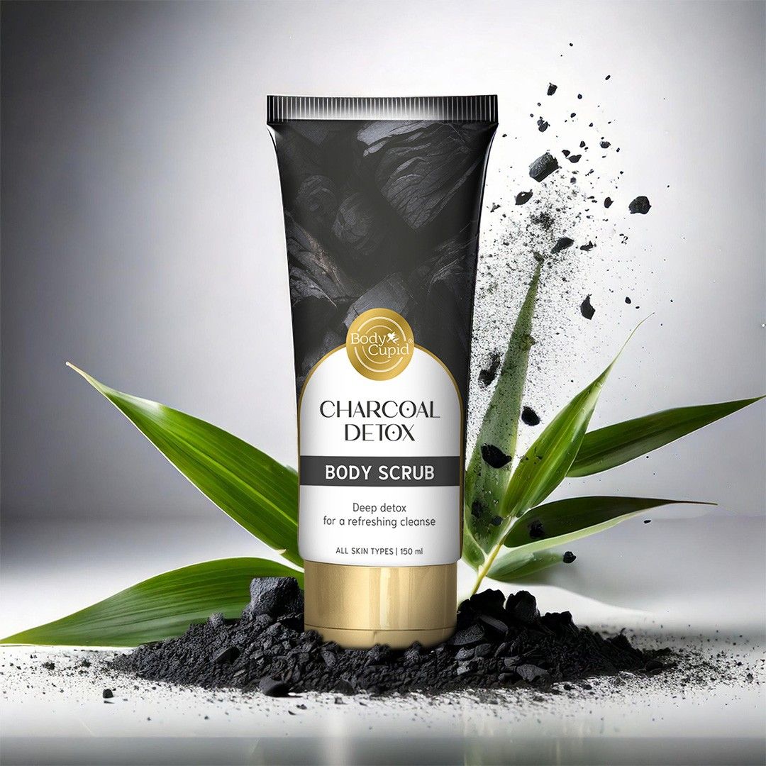 Body Cupid Activated Charcoal Body Scrub - 200 ml