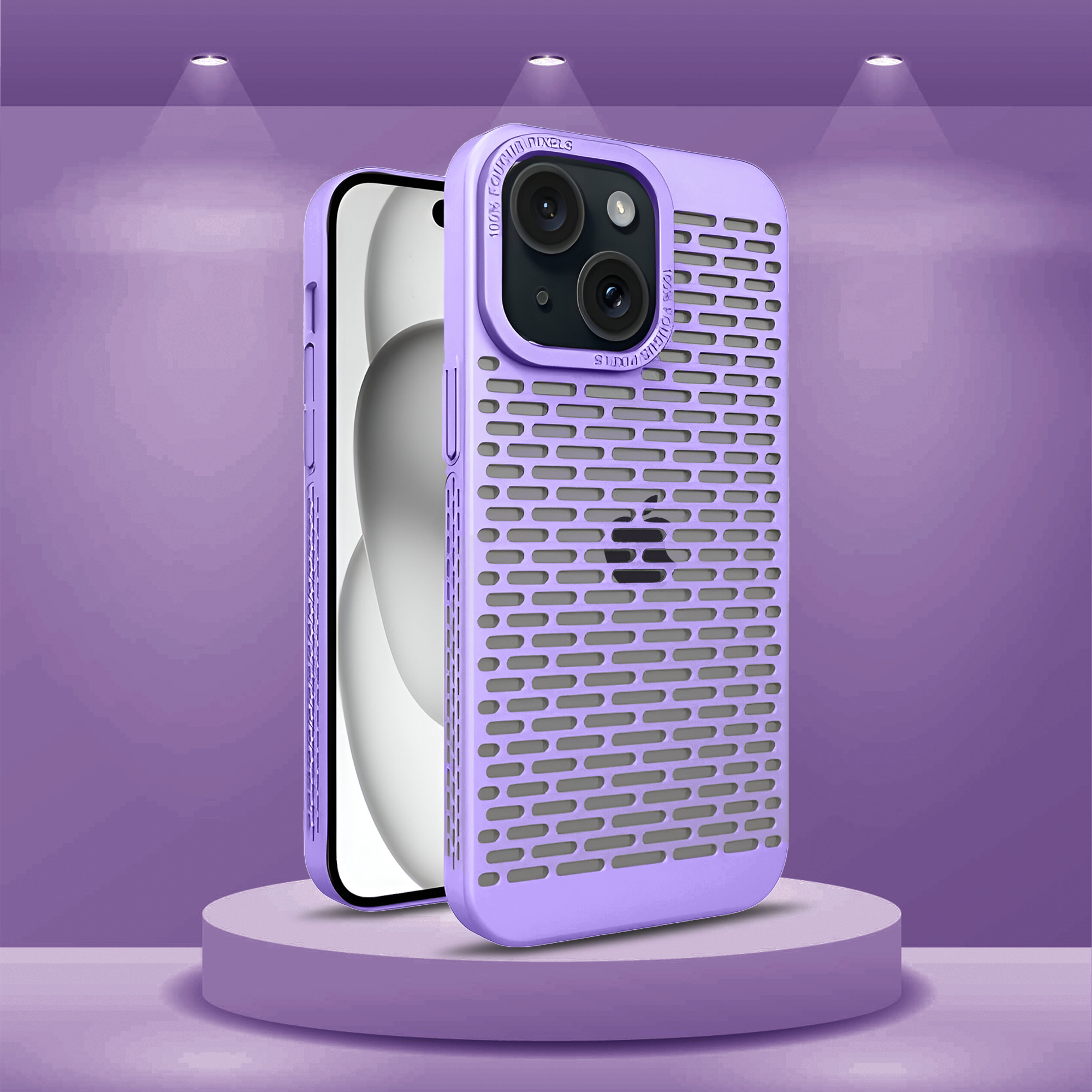 iPhone 14 Matte Air Case-Purple