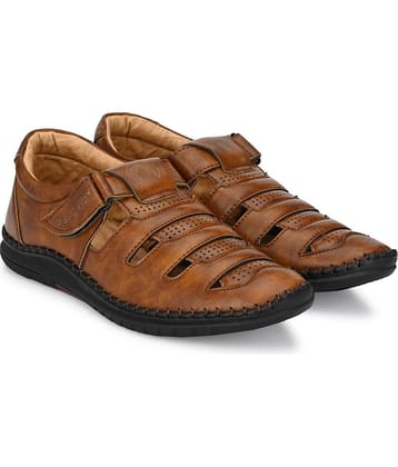 Rising Wolf - Black Men's Sandals